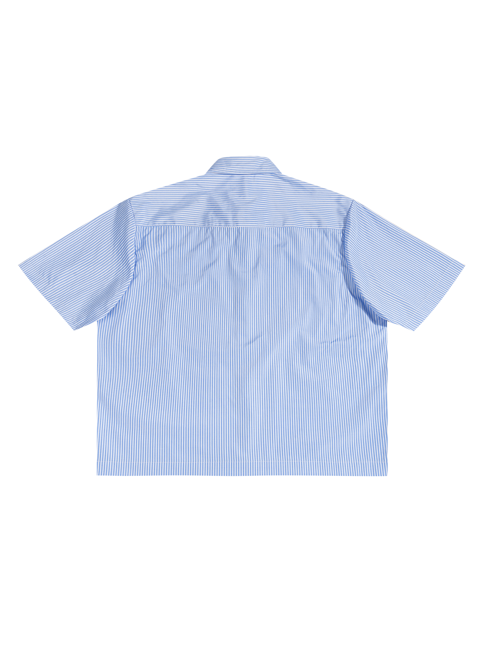 Oversized Vertical Stripe Boxy Shirt